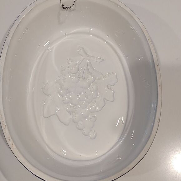 Bassano Hand Painted Grapes Italian Mold Wall Hanging Vintage - Picture 6 of 9